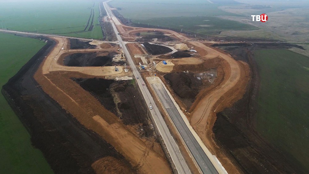 Реконструкция дорог в Крыму
