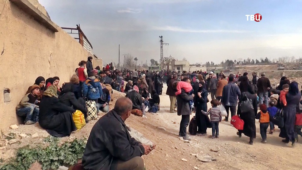 Беженцы в Сирии