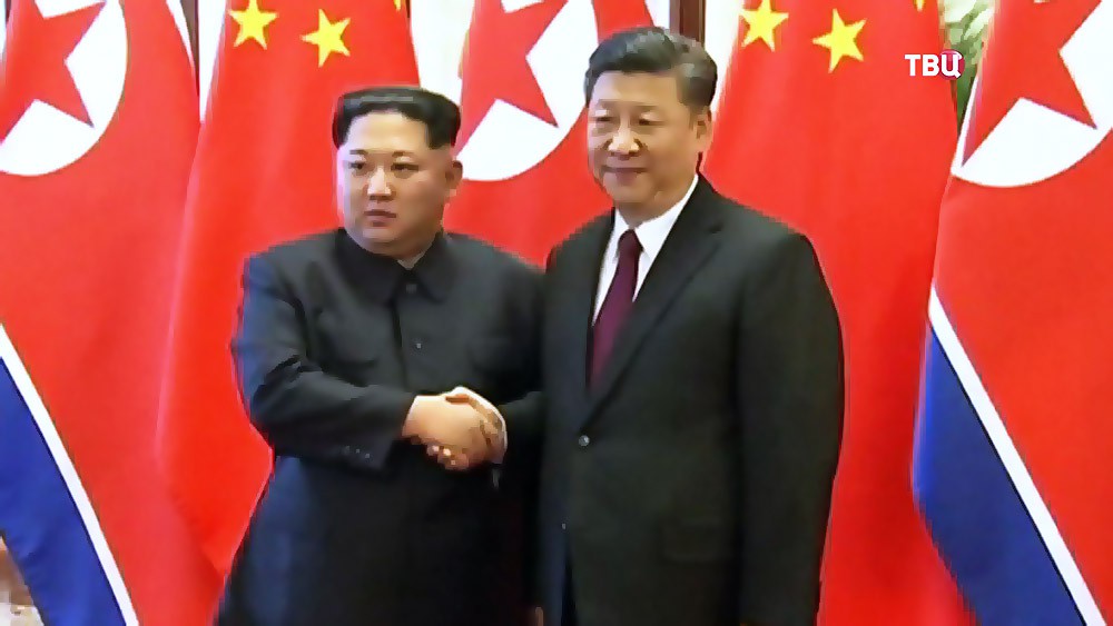 Ким Чен Ын и Си Цзиньпин