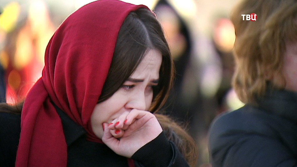 Акция памяти по погибшим при пожаре в ТЦ "Зимняя вишня" в Кемерово