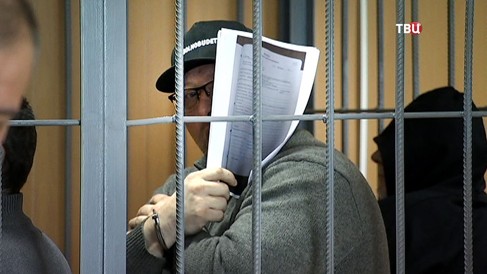 Криминальный авторитет Захарий Калашов по кличке Шакро Молодой в суде