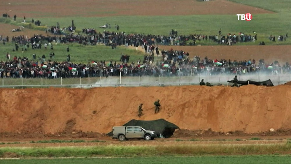 Беспорядки на границе сектора Газа