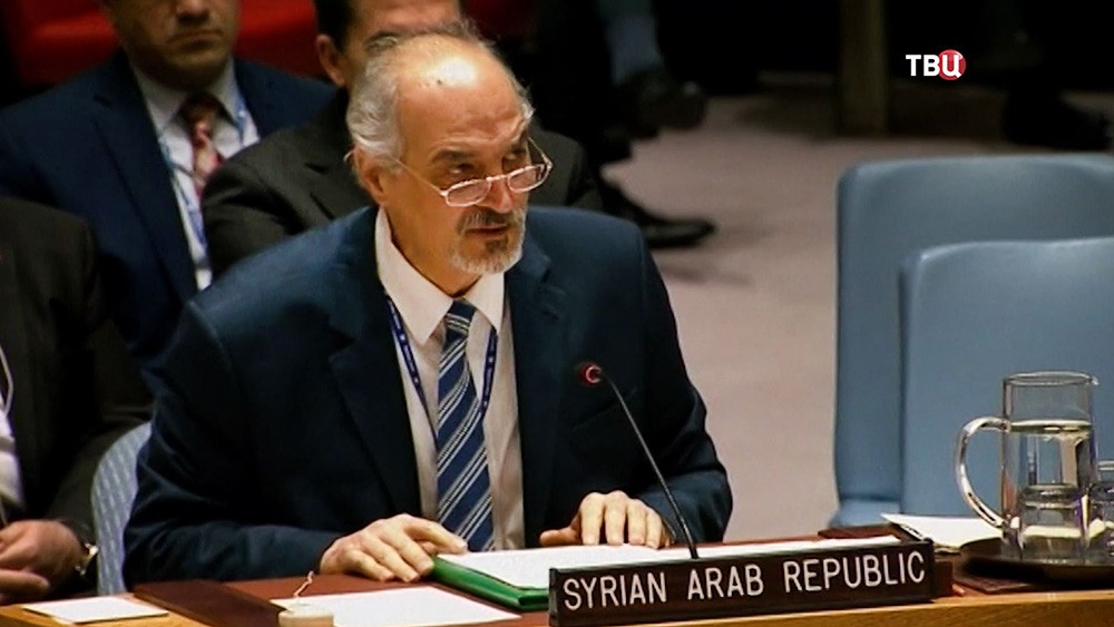 Постоянный представитель Сирии в ООН Башар Джаафари