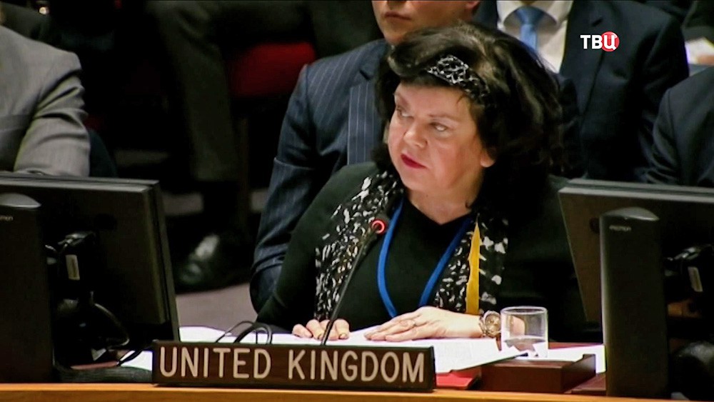 Постоянный представитель Великобритании при ООН Карен Пирс