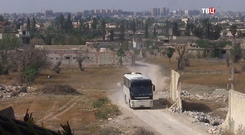 Гуманитарный коридор в Сирии