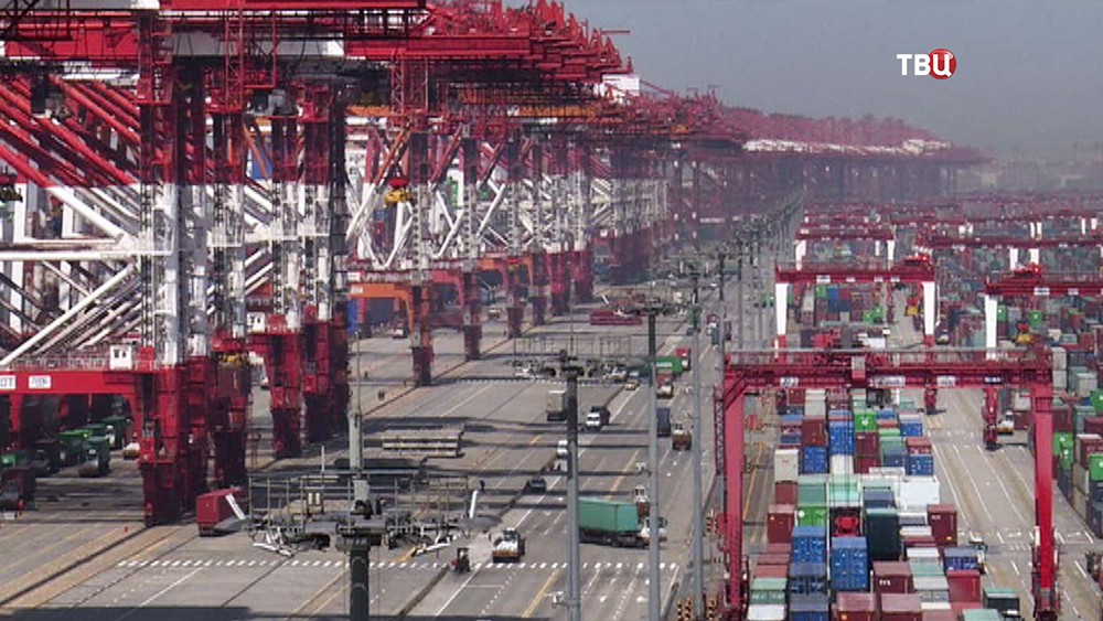 Торговый порт в КНР