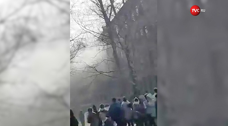 Пожар в школе в Башкирии