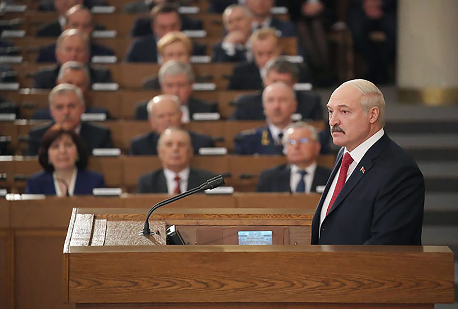 Президент Белоуссии Александр Лукашенко