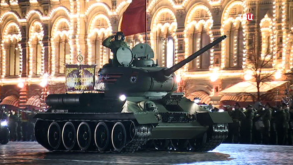 Репетиция Парада Победы на Красной площади