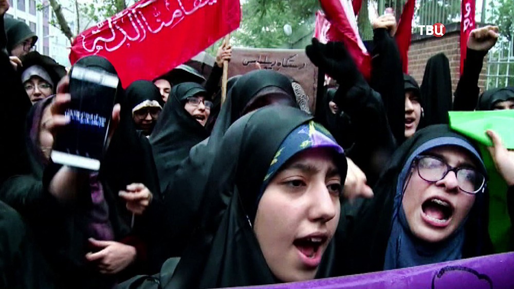 Уличные протесты в Иране