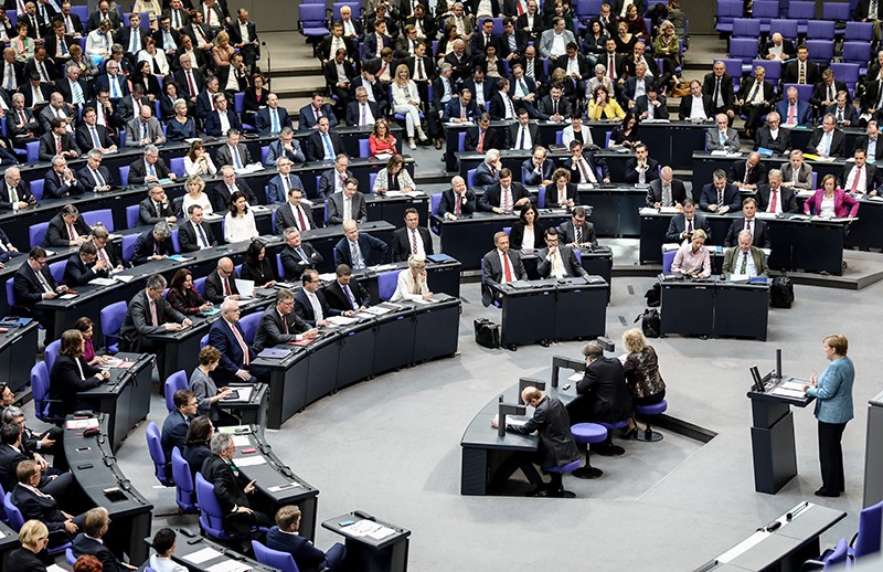 Заседание Бундестага  