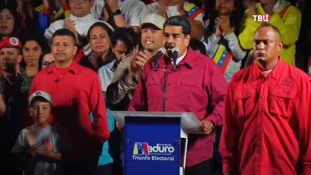 Президент республики Венесуэла Николас Мадуро