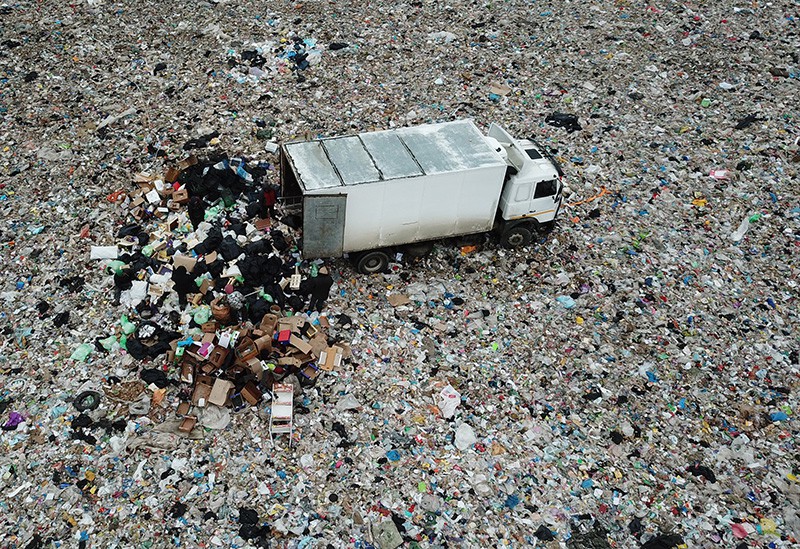 Полигон твердых бытовых отходов "Ядрово" в Московской области