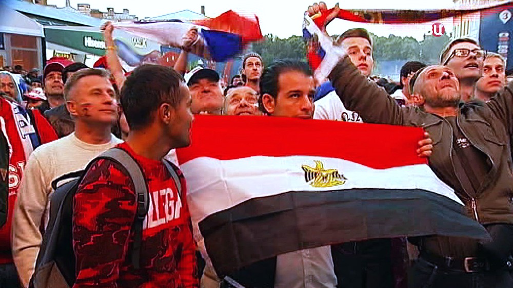 Болельщики Египта
