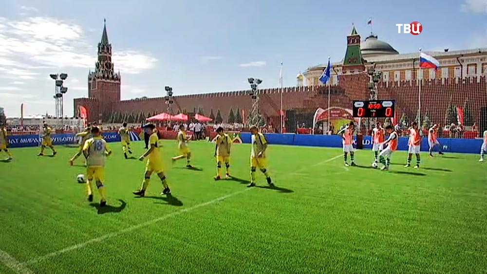 "Парк футбола" на Красной площади
