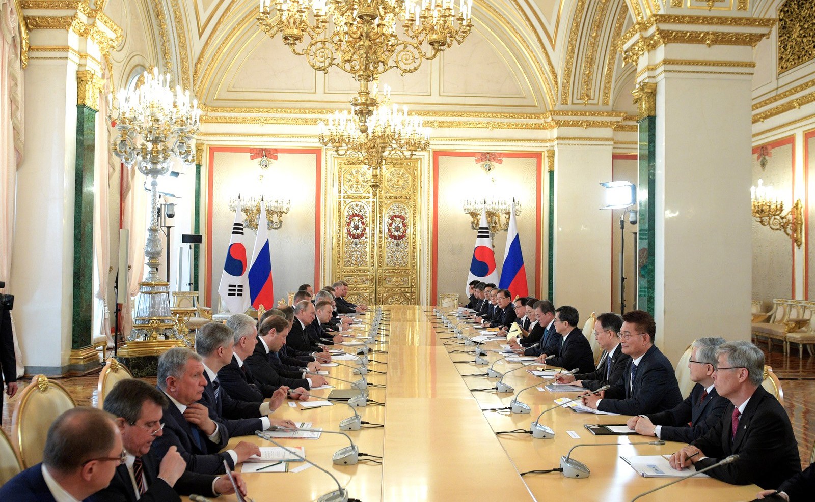 Российско-корейские переговоры 