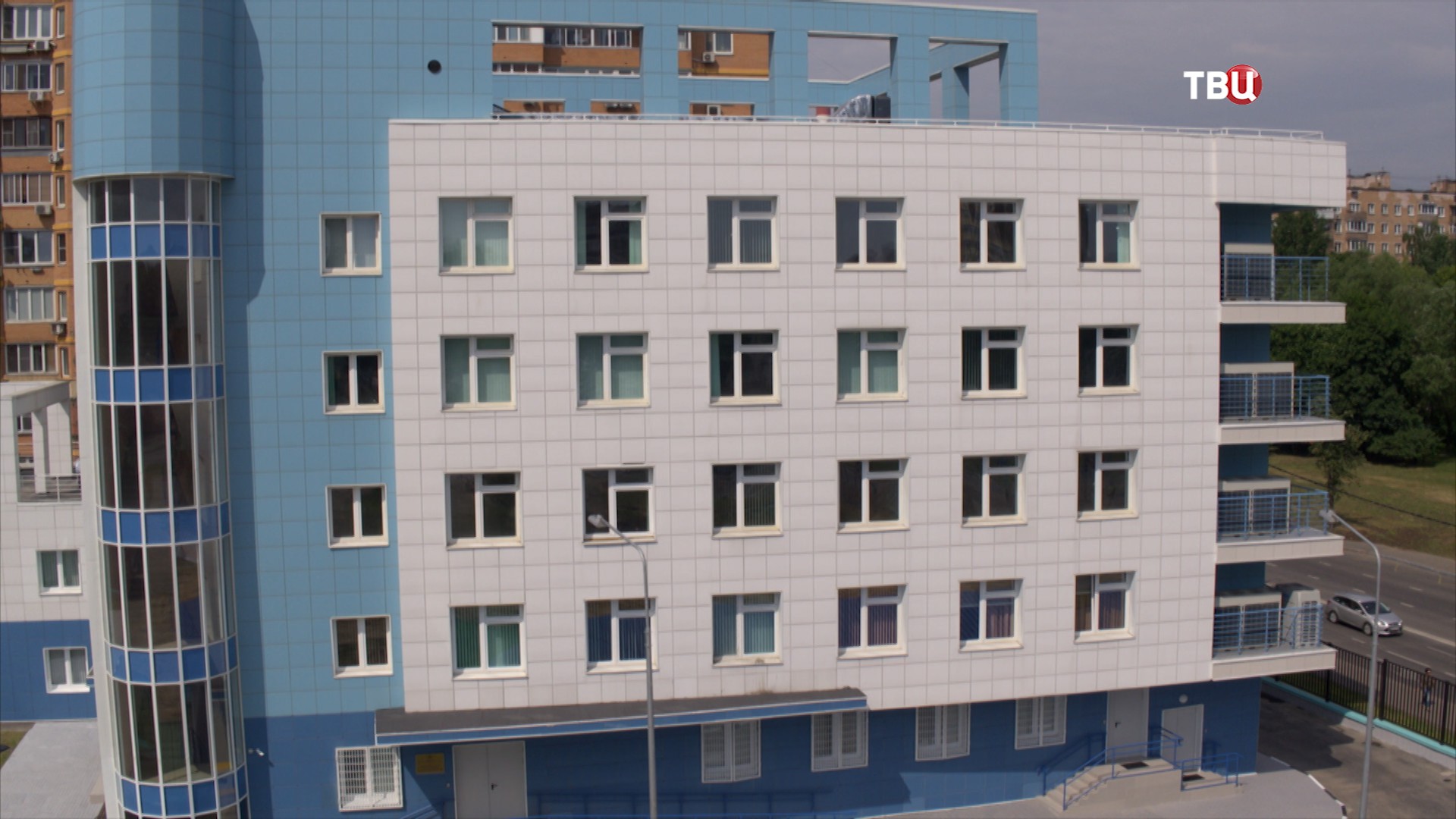 Новое здание районного отдела внутренних дел в Гольянове