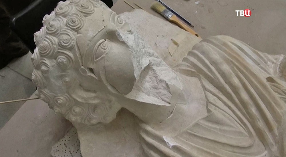 Восстановление скульптур из Пальмиры