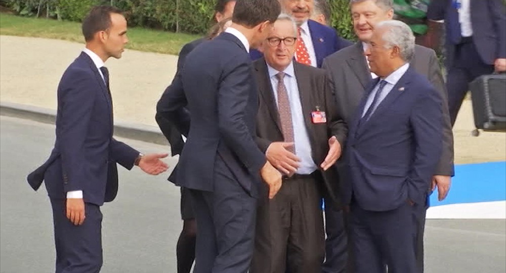 Жан-Клод Юнкер на саммите НАТО в Брюсселе 