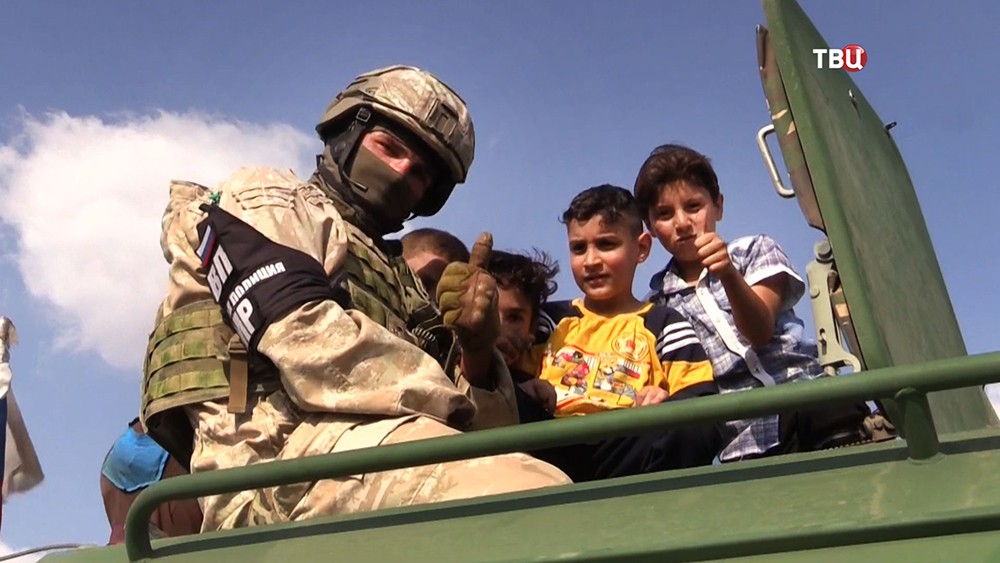 Военная полиция МР России в Сирии