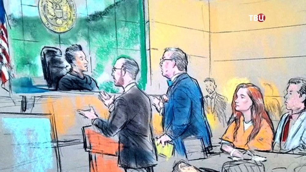 Мария Бутина в суде
