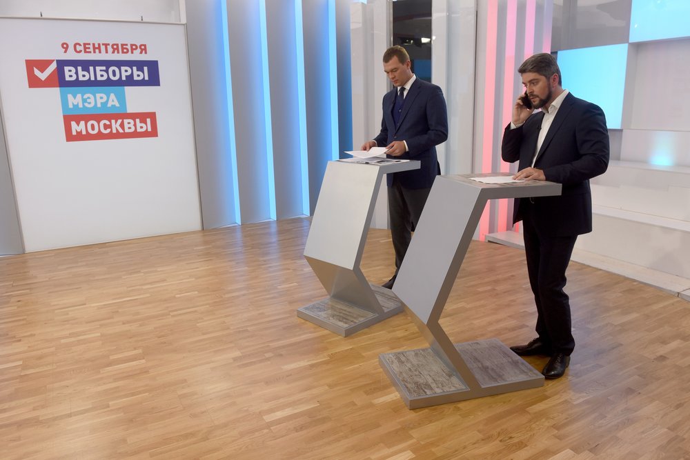 Предвыборные теледебаты кандидатов на пост мэра столицы