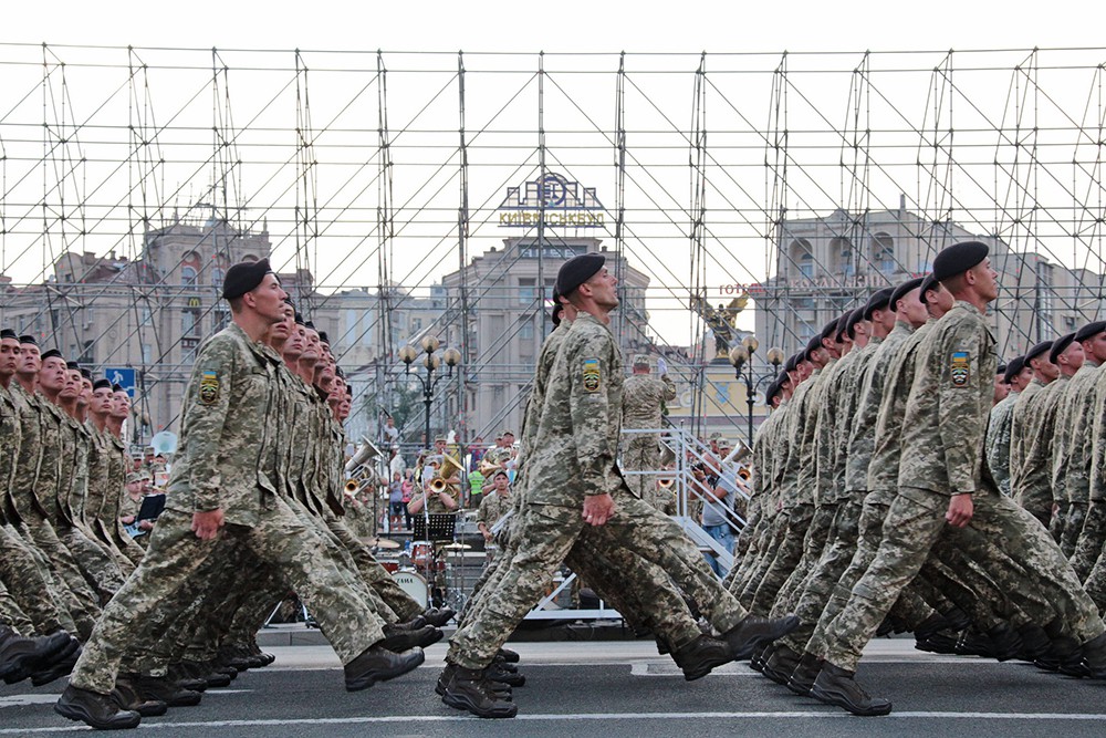 Военный парад на Украине