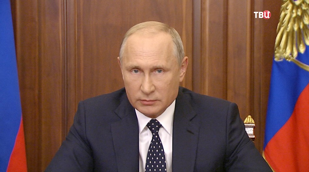 Президент России Владимир Путин  