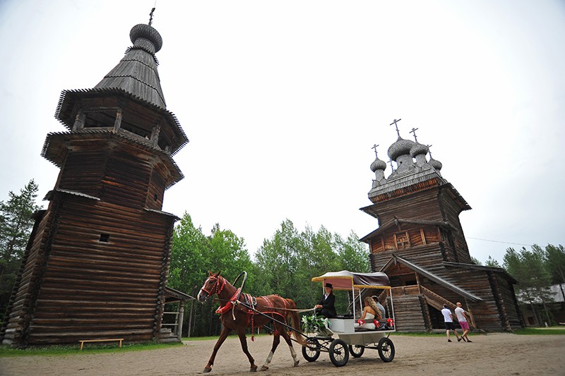 Церковь Вознесения Господня Кушерецкого прихода в Архангельской области 