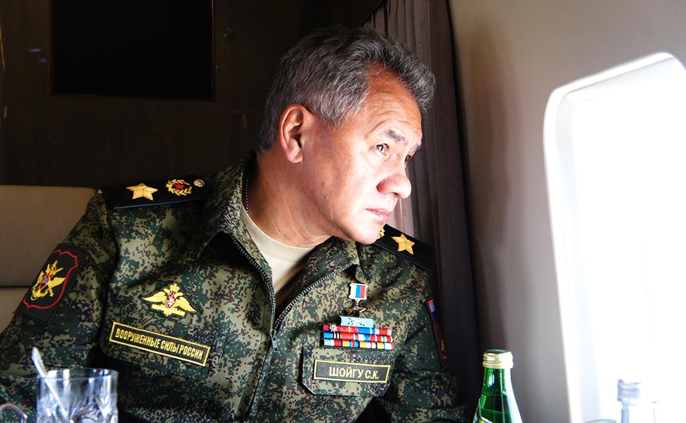 Министр обороны Сергей Шойгу