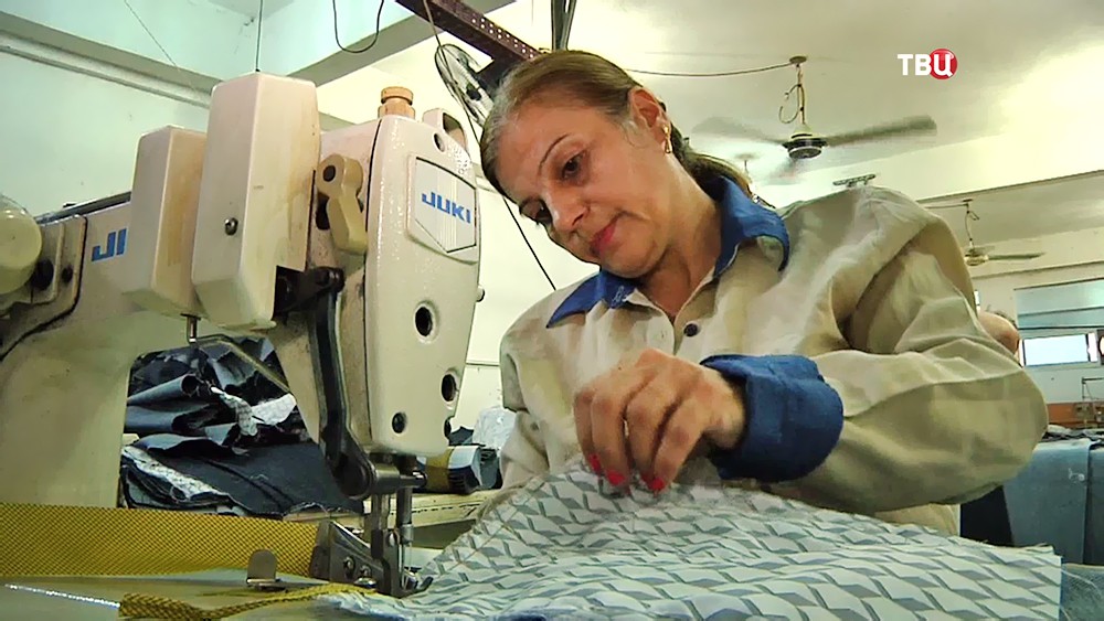 Швейная фабрика в Сирии