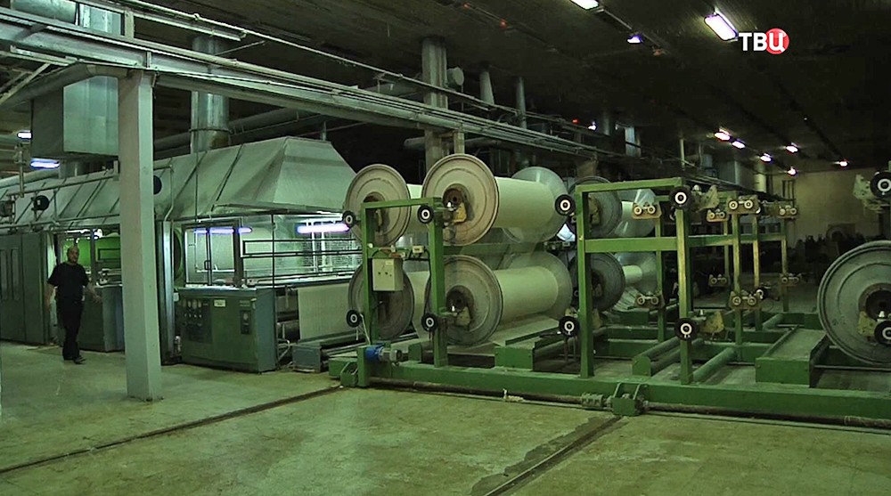Текстильная фабрика в Сирии