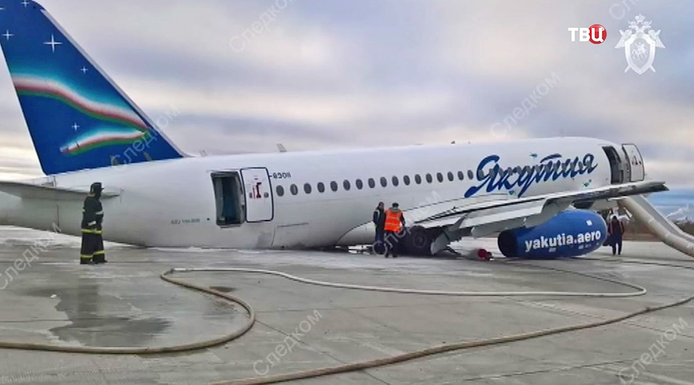 Самолет в Якутске