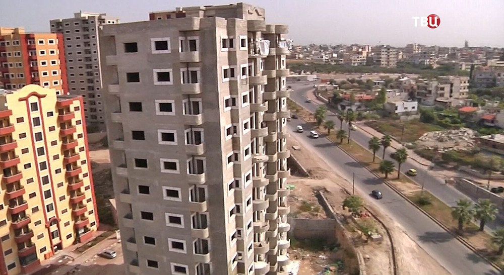 Новый жилой микрорайон в Сирии