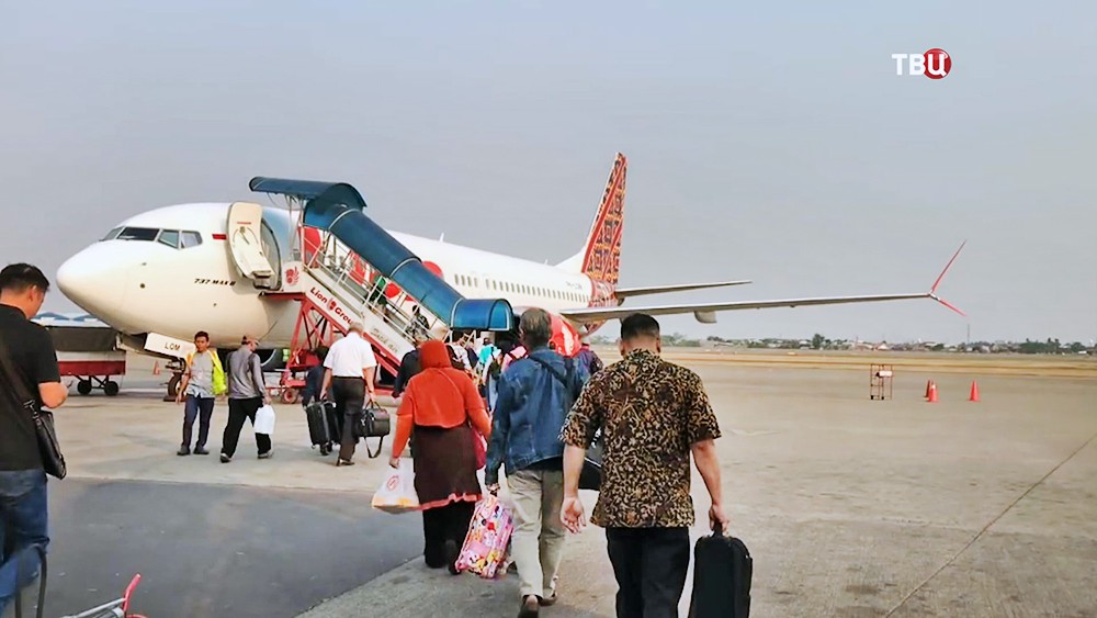 Самолет Boeing 737 MAX авиакомпания Lion Air