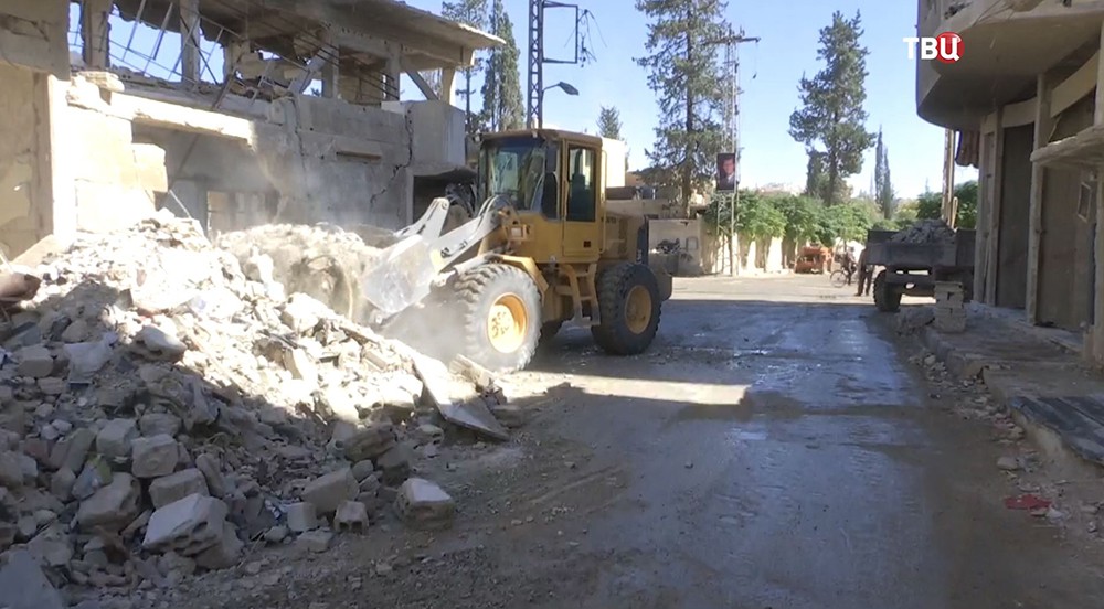 Восстановительные работы в Сирии
