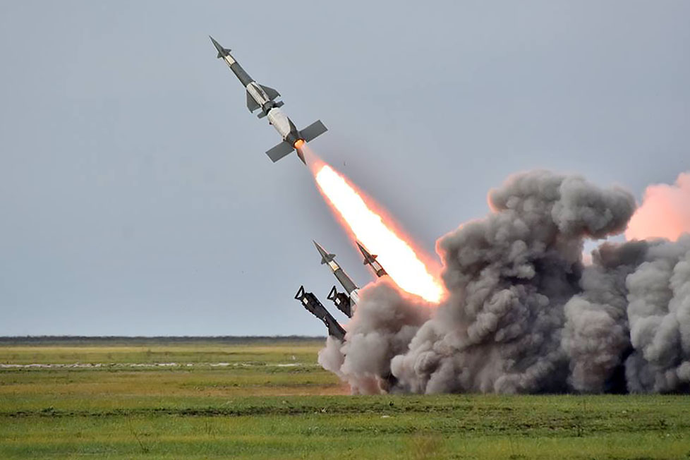 Ракетные учения на Украине