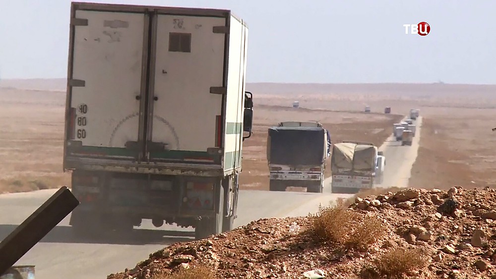 Гуманитарный конвой в Сирии