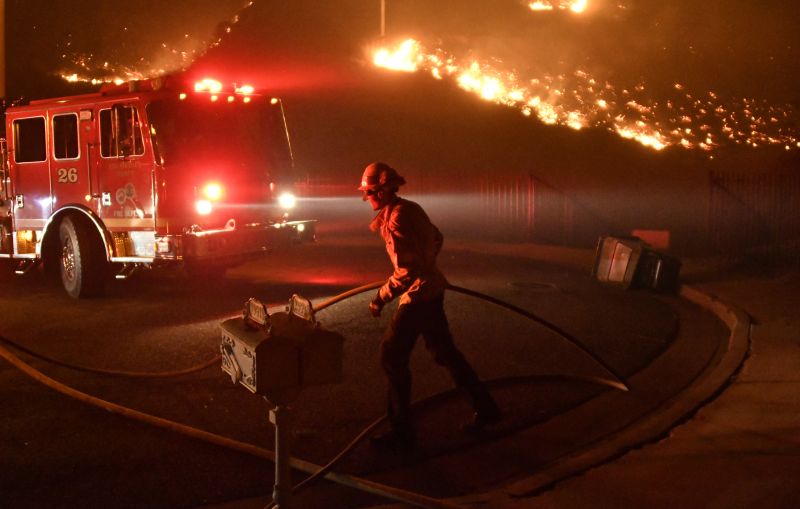 Пожар в Калифорнии