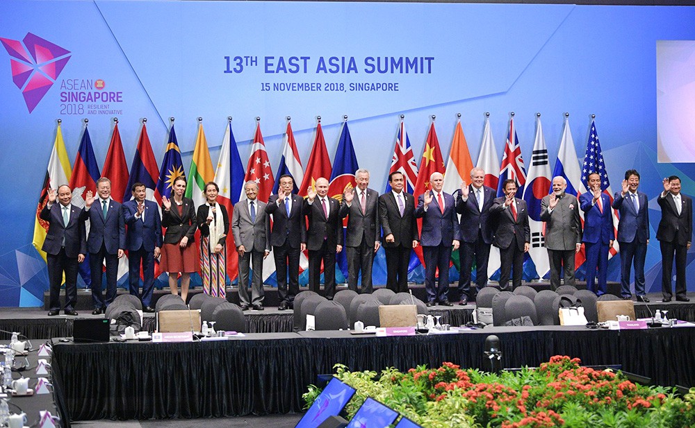 Участники Восточноазиатского саммита