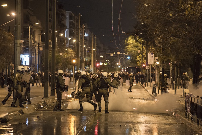 Беспорядки в Афинах 