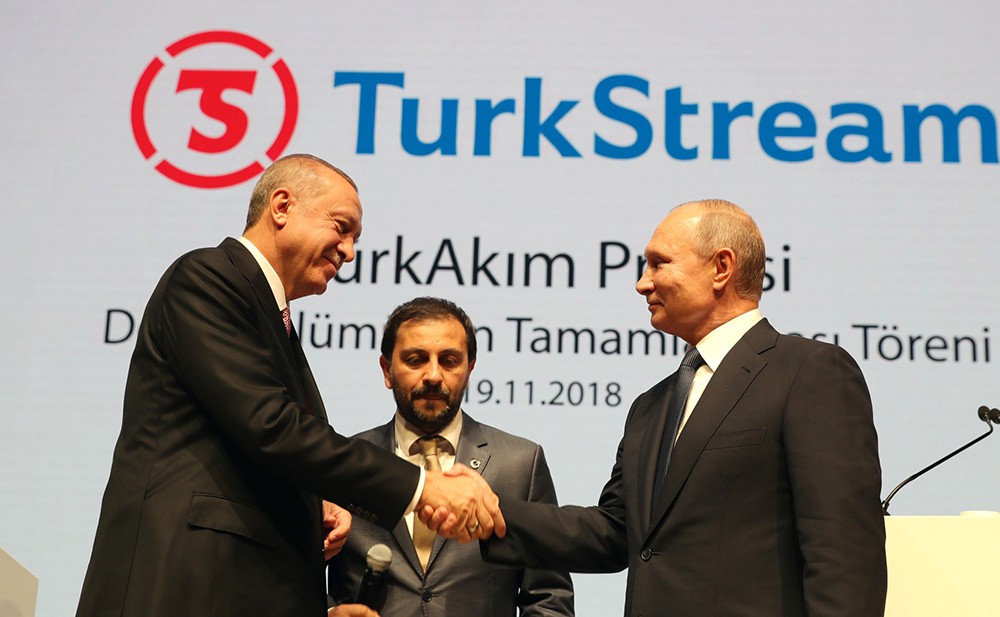 Владимир Путин и Президент Турции Реджеп Тайип Эрдоган