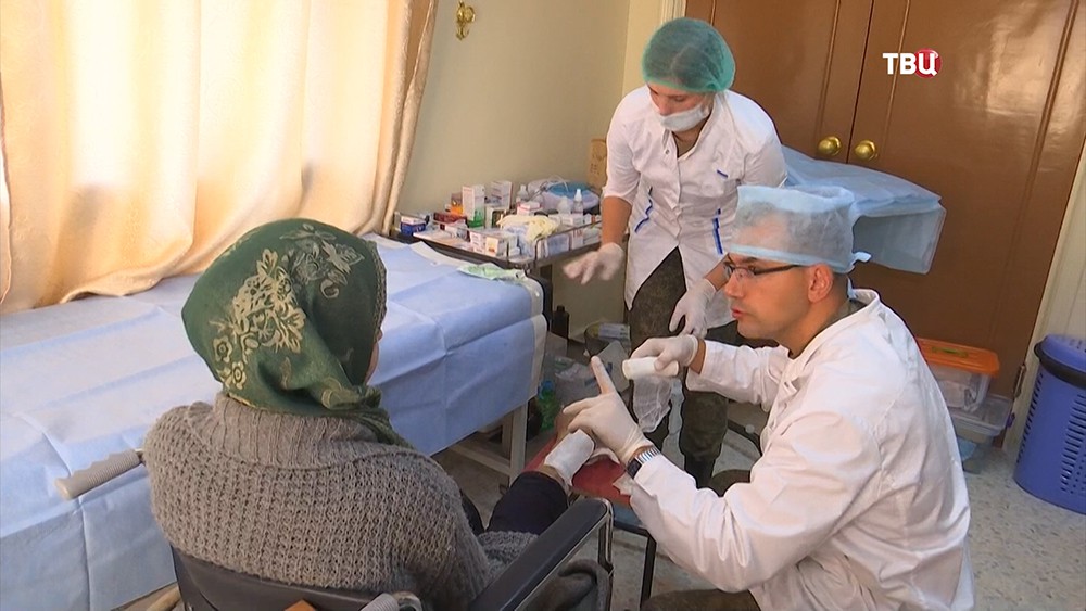 Гуманитарная акция по оказанию медицинской помощи в провинции Хомс