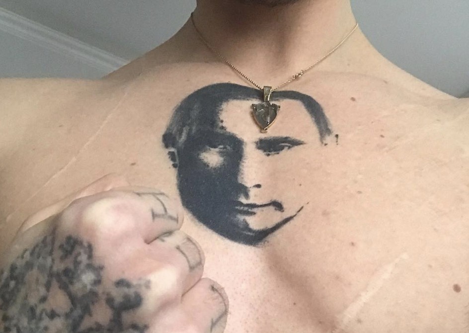 Полунин Тату С Путиным Фото