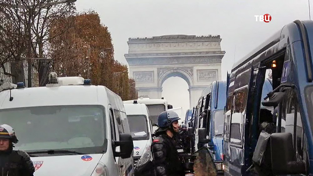 Полиция Франции в Париже