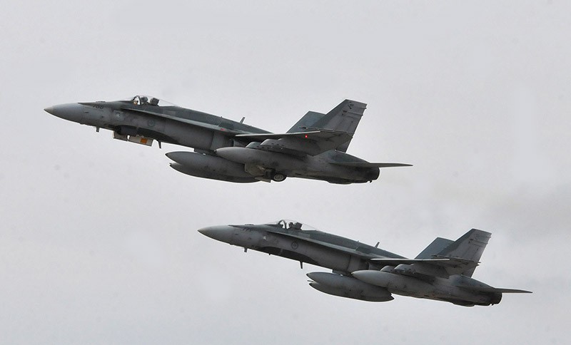 Истребители F/A-18 Hornet