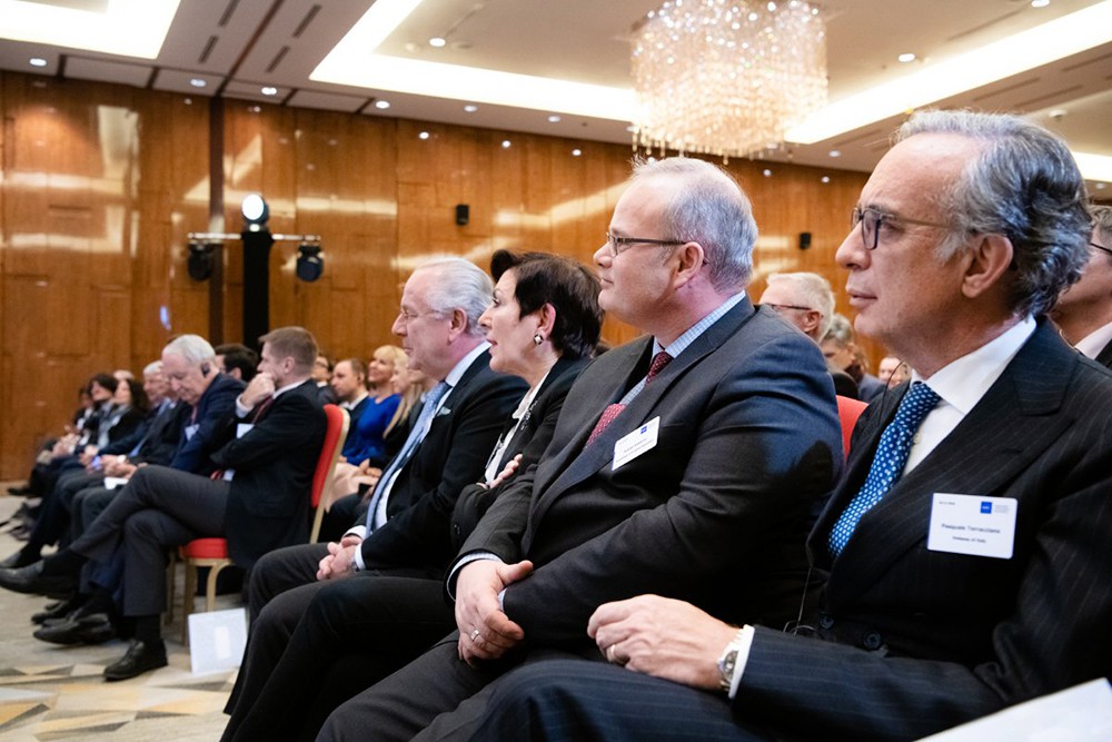 Сергей Собянин на встрече с европейскими бизнесменами