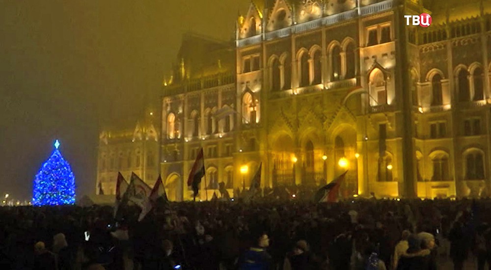 Беспорядки в Венгрии