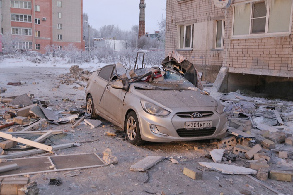Взрыв газа в доме в Вологодской области