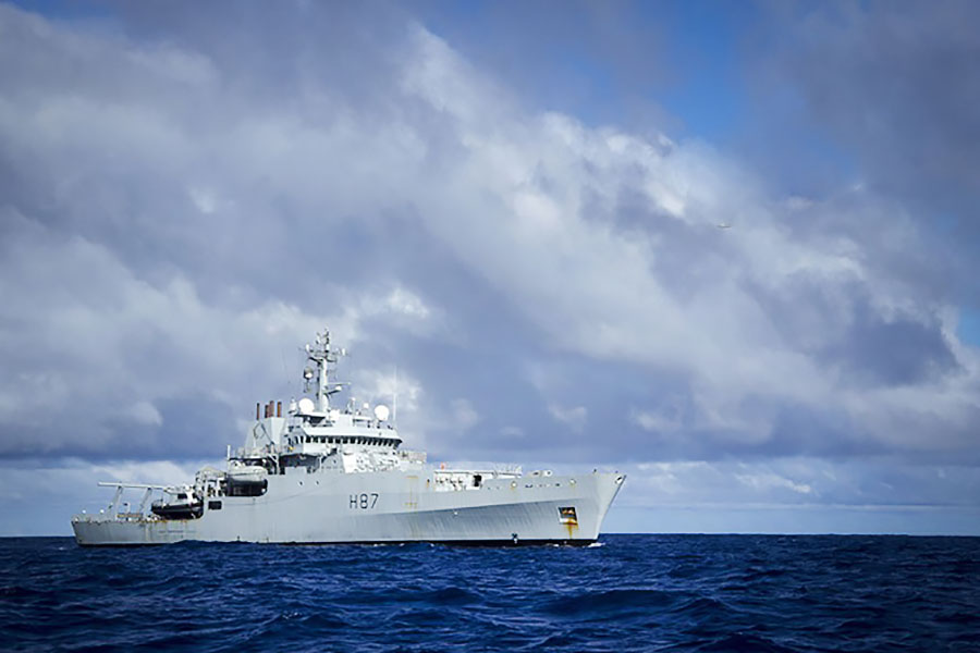 Корабль ВМФ Великобритании HMS Echo